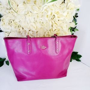 Coach pink handbag